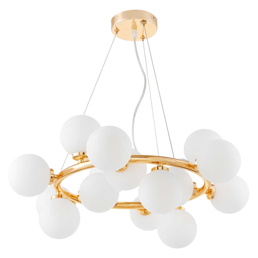 MODERN GOLD MARSIAD PENDANT LAMP W15 - LuminaLux